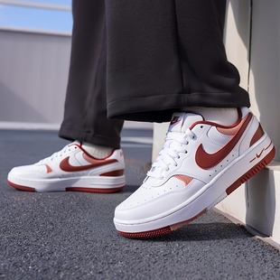 休闲运动板鞋 NIKE耐克红勾女鞋 Force厚底时尚 Gamma 轻便2025新款