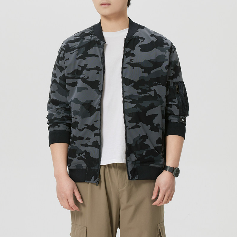 ~Under Armour安德玛美式迷彩外套男装运动服户外休闲夹