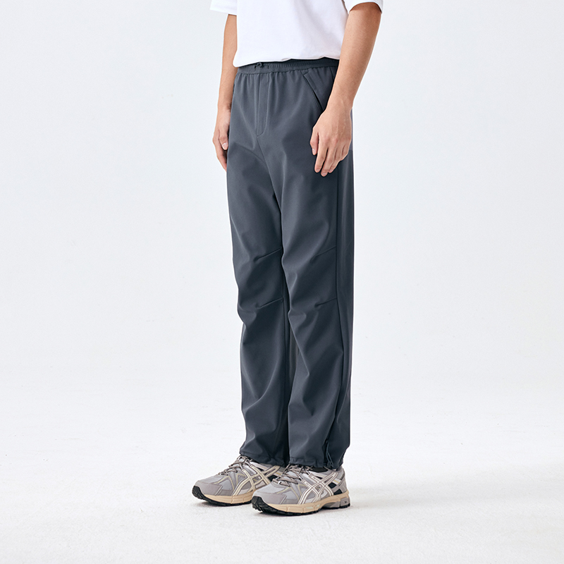 LANBU蓝步官网软壳长裤男裤新款跑步裤子男士休闲裤运动裤潮