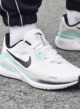 耐克男鞋2025新款冬季运动鞋Structure 26缓震网面轻便透气跑步鞋