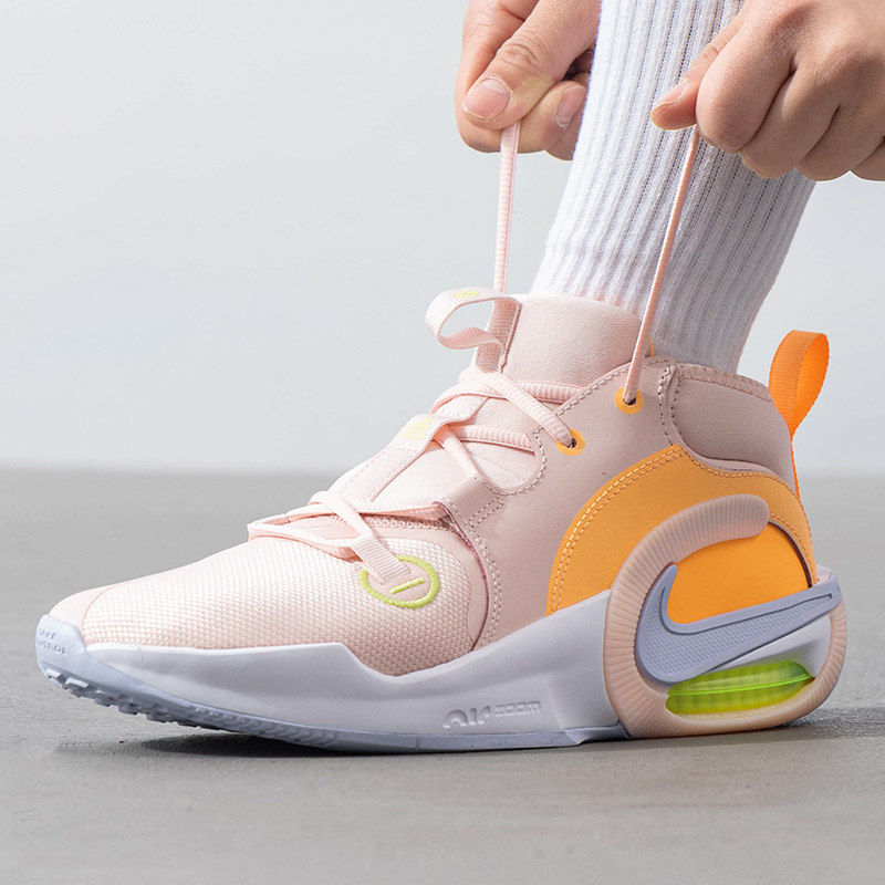 NIKE耐克比赛训练篮球鞋女鞋夏季新款AIR ZOOM CROSSOVER 2运动鞋