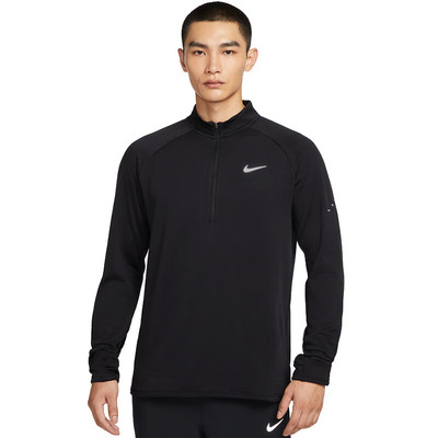 NIKE耐克跑步长袖T恤男装2025秋季新款半拉链运动服打底衫HV2708