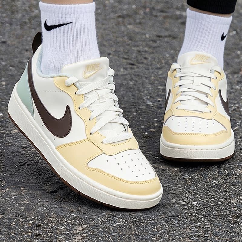 耐克官方正品板鞋女鞋2026春季新款COURT皮面休闲运动鞋HV1804