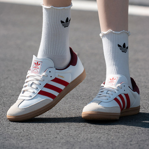 阿迪达斯adidas三叶草男鞋女鞋25新款运动鞋复古时尚德训鞋休闲鞋