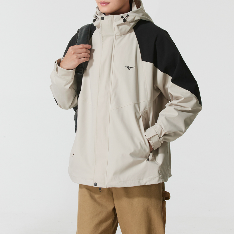 Mizuno美津浓抓绒三合一夹克男装女装2025冬季新款情侣户外运动服