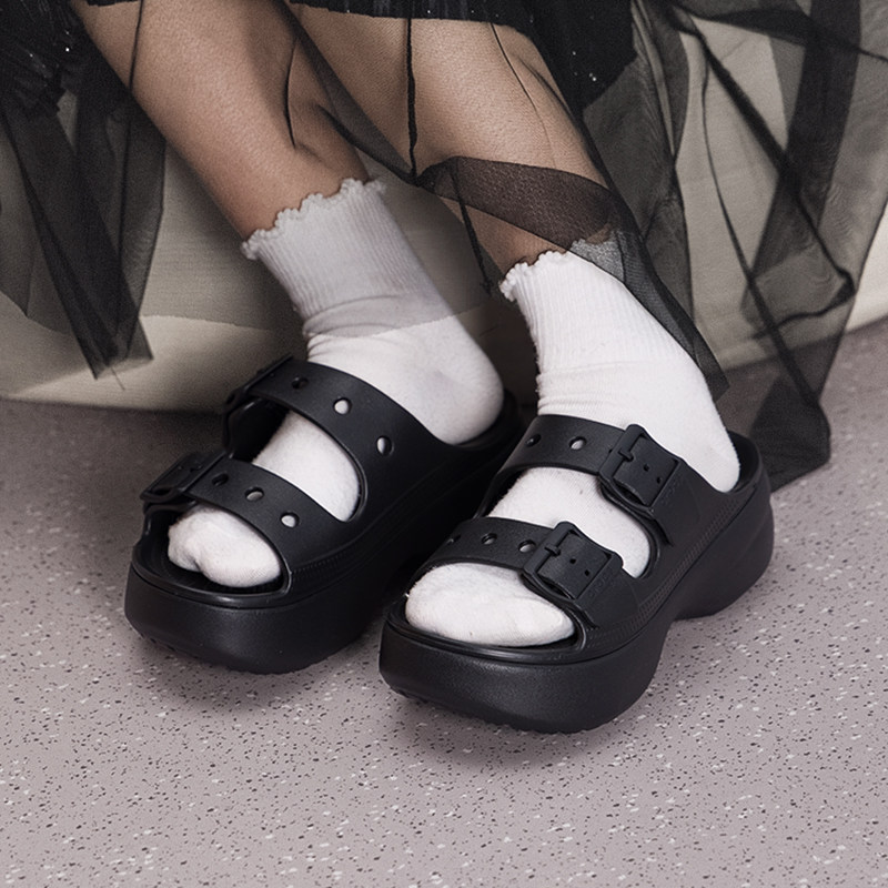 卡骆驰官方女鞋2026新款运动鞋沙滩鞋潮流时尚休闲洞洞鞋拖鞋凉鞋