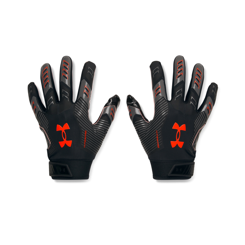 UA安德玛橄榄球比赛训练手套男冬季新款户外骑行运动五指手套护具