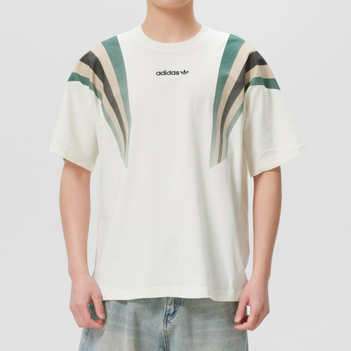 Adidas阿迪达斯三叶草男装SS TEE M运动服跑步休闲短袖T恤KW2016