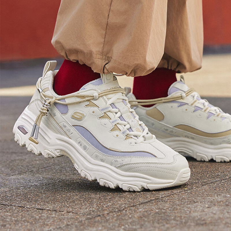 斯凯奇新年款男鞋女鞋蛇年限定