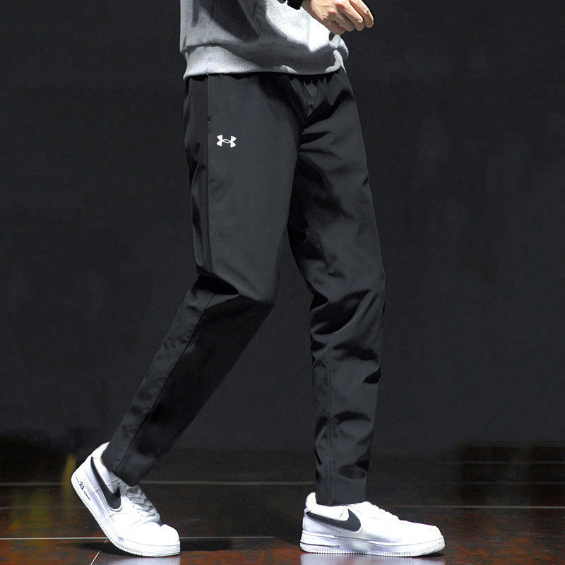 UA安德玛长裤男士正品秋季新款卫裤直筒裤户外训练跑步健身运动裤