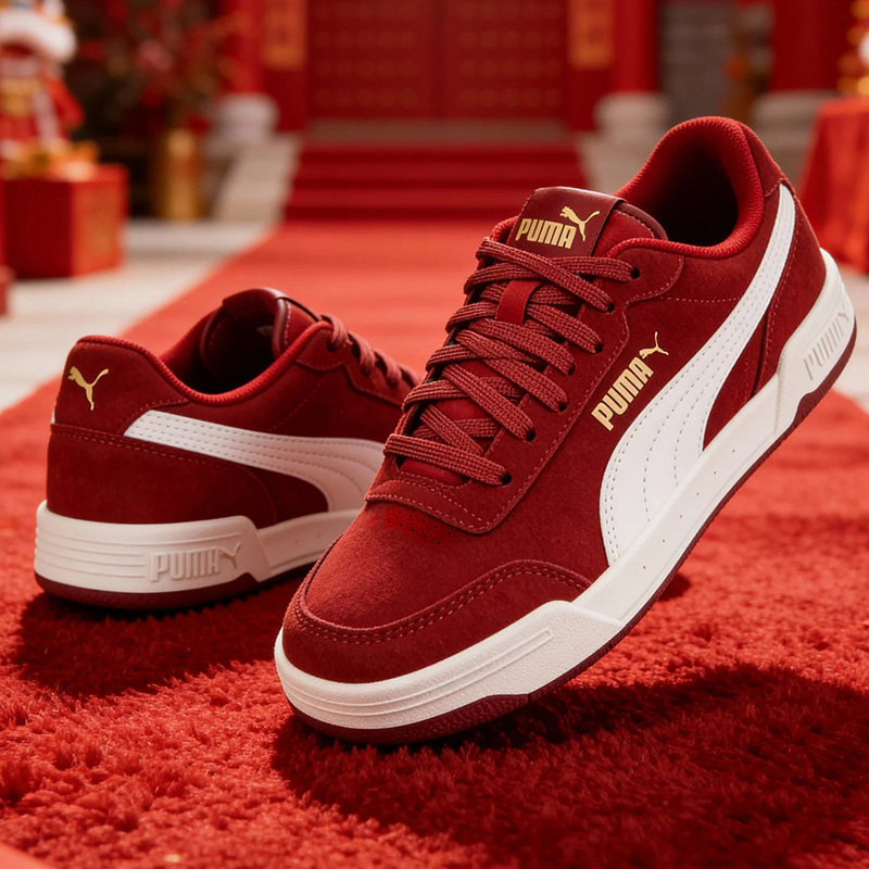 PUMA彪马男鞋女鞋春季本命年休闲鞋红色复古板鞋运动鞋子370304,运动鞋new,板鞋,淘宝优惠券,粉丝福利购,淘宝优惠卷
