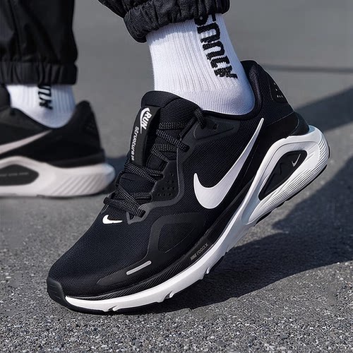 NIKE耐克减震跑步鞋男鞋2025冬季新款STRUCTURE 26运动鞋轻便跑鞋