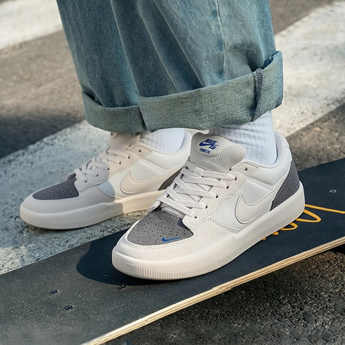 幸运叶子丨NIKE耐克SB FORCE 58男鞋翻毛皮运动板鞋休闲鞋IQ8398
