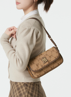 MLB官方 儿童包2025新款运动包男童女童休闲包时尚户外拎包单肩包