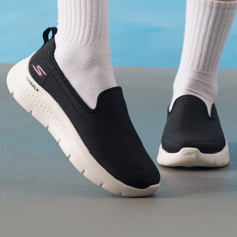 斯凯奇旗舰店女鞋一脚穿健步鞋老人鞋网面妈妈鞋闪穿鞋轻便休闲鞋,运动鞋new,运动休闲鞋,淘宝优惠券,粉丝福利购,淘宝优惠卷