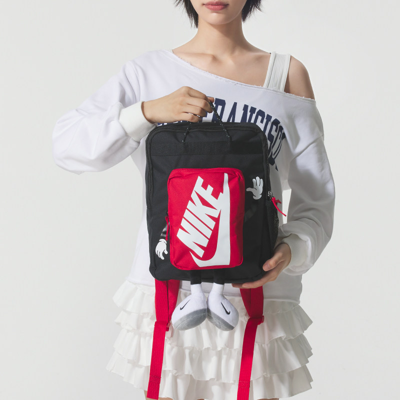 幸运叶子丨NIKE耐克双肩包男包女包夏季新款儿童收纳背包学生书包
