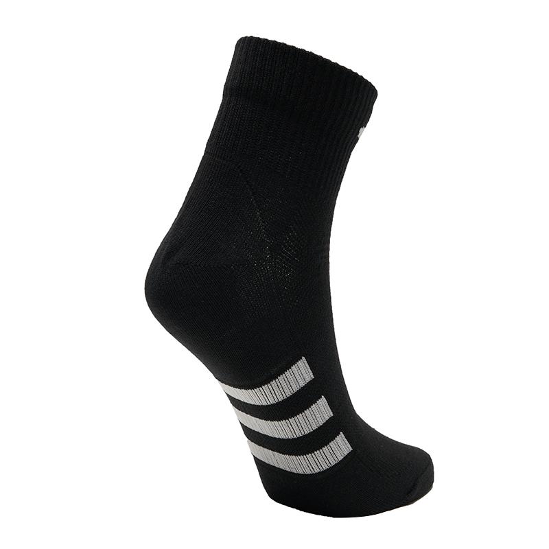 Adidas阿迪达斯正品旗舰店中筒袜男袜女袜三双装黑色中帮袜IC9530