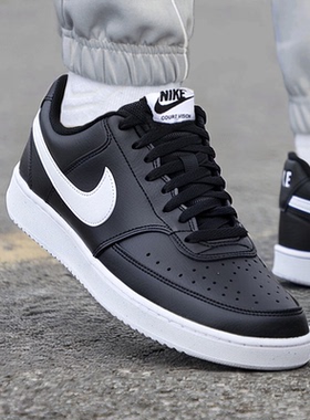 NIKE耐克正品男鞋冬季新款复古板鞋COURT VISION运动鞋经典休闲鞋