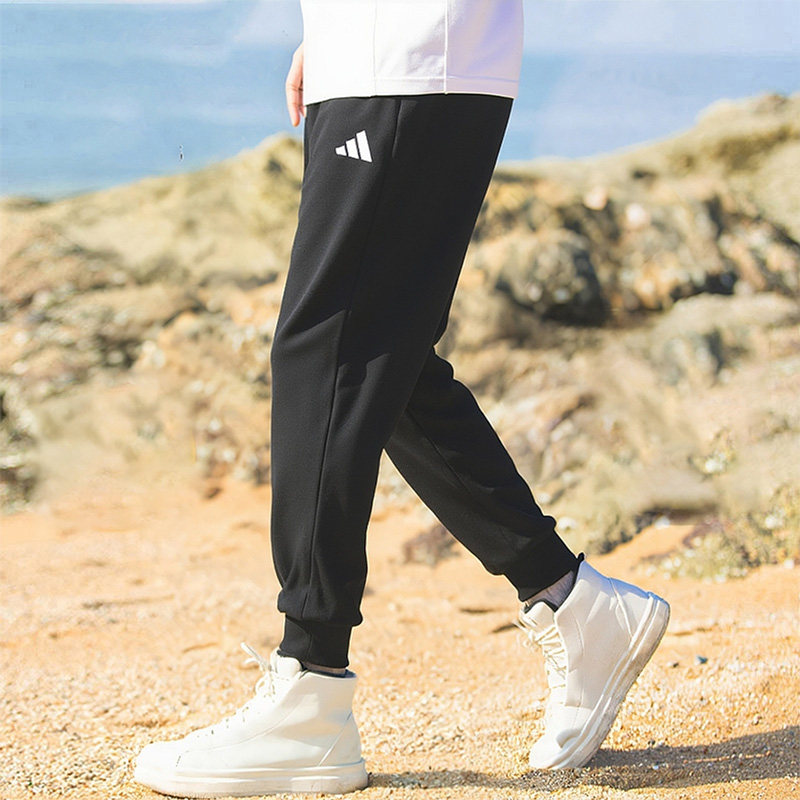 阿迪达斯官方旗舰店运动裤男裤休闲裤针织舒适透气宽松束脚裤长裤,运动服/休闲服装,运动长裤,淘宝优惠券,粉丝福利购,淘宝优惠卷