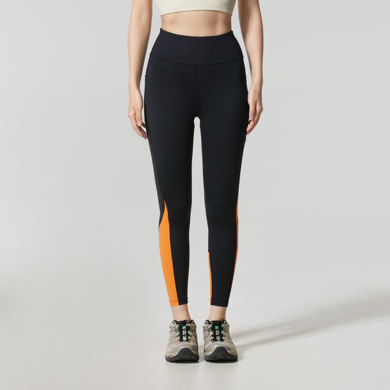 LANBU蓝步女裤2025秋季新款运动裤休闲压缩长裤跑步针织裤子潮