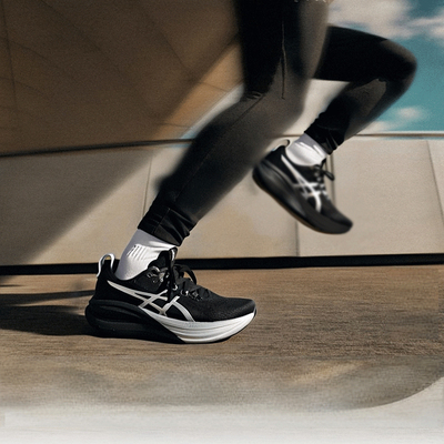 亚瑟士Nimbus 28男鞋N28缓震回弹慢跑步鞋FE马拉松运动鞋1011C214