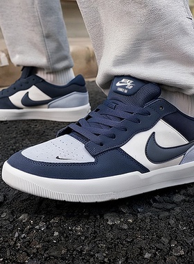 Nike耐克男鞋正品2026新款运动鞋SB FORCE58板鞋蓝色潮流休闲鞋