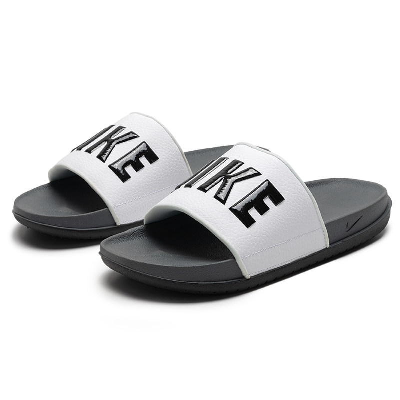 NIKE耐克正品男鞋拖鞋运动凉鞋轻便沙滩鞋休闲凉拖一字拖BQ46