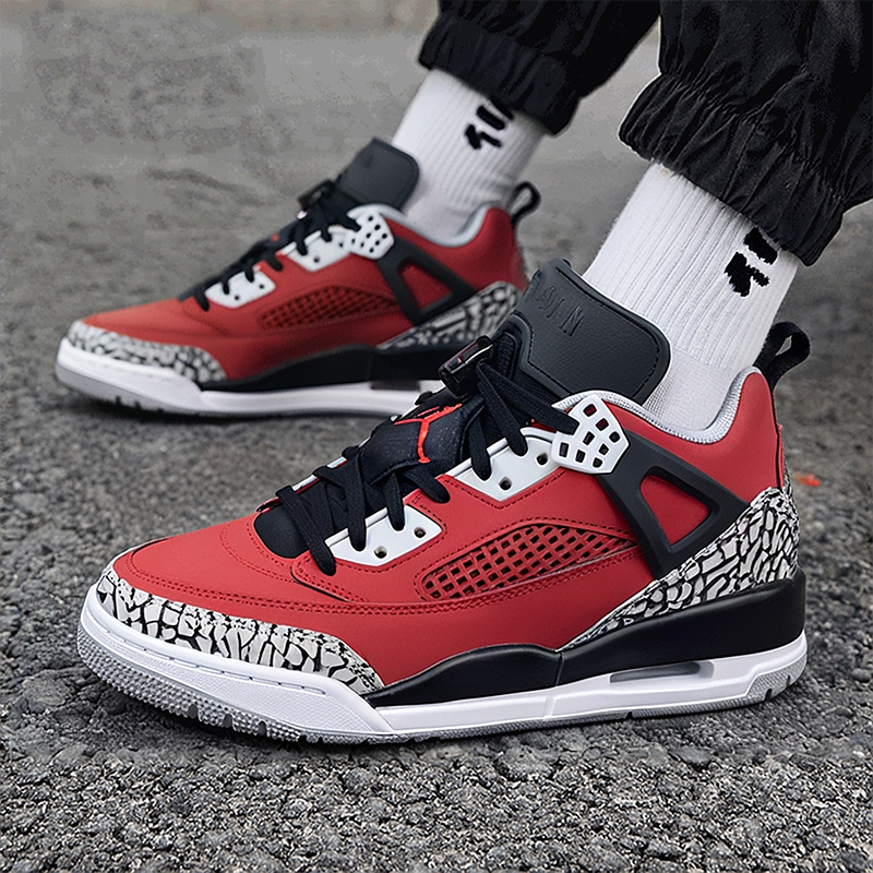 耐克休闲鞋男鞋2025新款冬季运动鞋Jordan Spizike实战训练篮球鞋