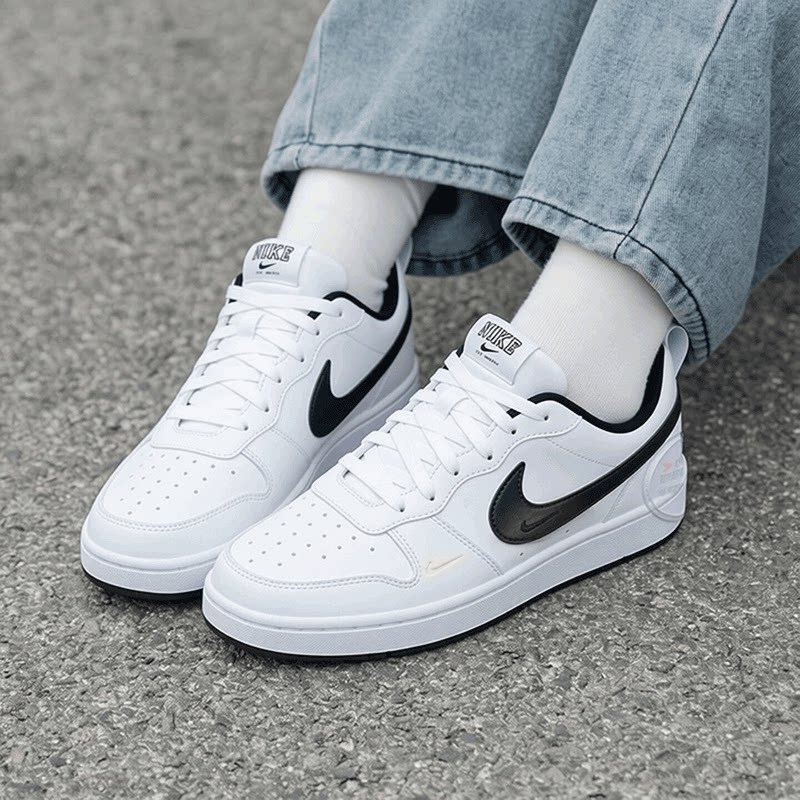 NIKE耐克板鞋官方正品女鞋 2026夏季新款COURT运动鞋休闲小白童鞋图片