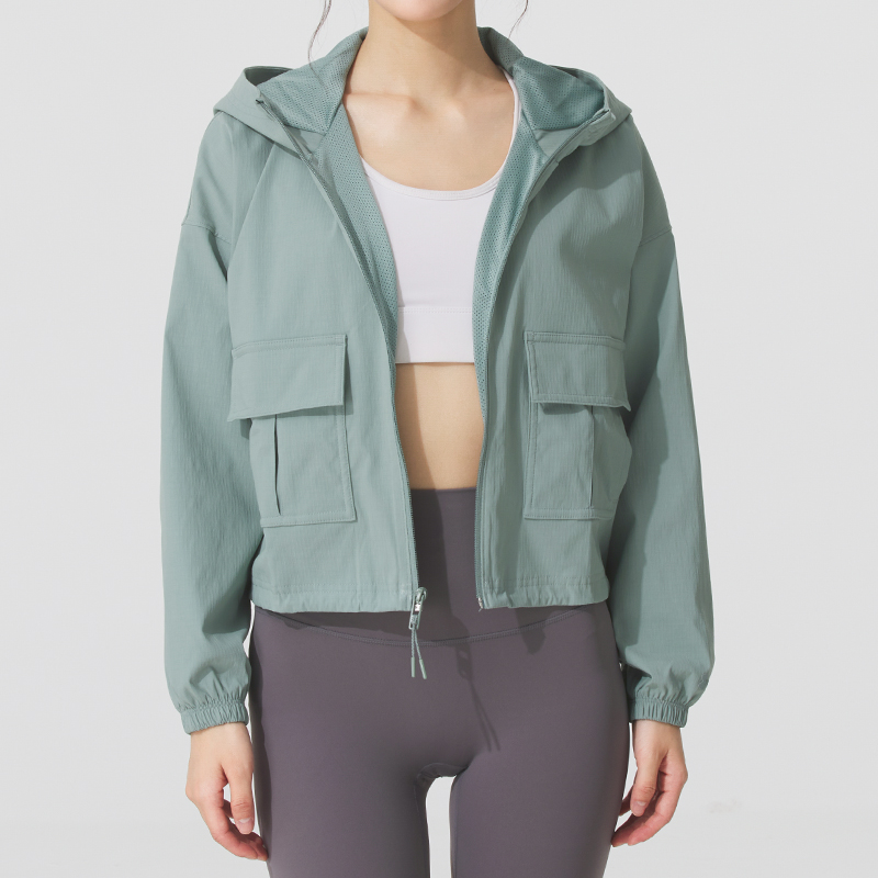 安德玛UA外套女装25新款Unstoppable自在系列连帽运动夹克6005502