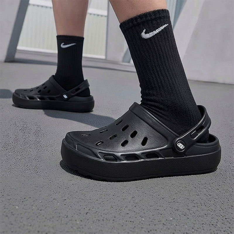 斯凯奇男鞋凉拖鞋2026新款休闲洞洞鞋沙滩鞋拖鞋正品运动鞋243