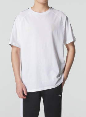 PUMA彪马圆领短袖男装女装2026春季新款休闲运动服透气T恤782609