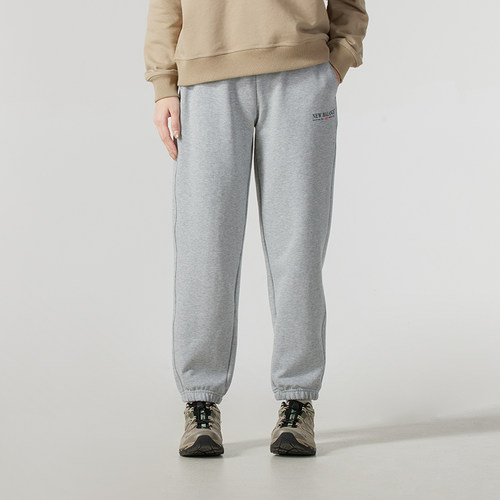 New Balance针织长裤女裤2025新款宽松运动裤束脚裤子