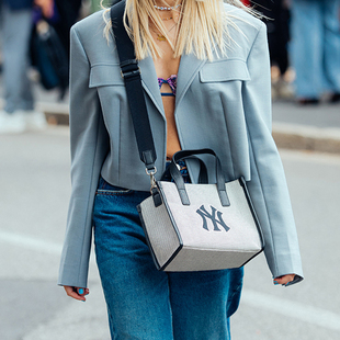 MLB包包男女情侣运动包2026春季手拎包托特包单肩包挎包3AORS062N