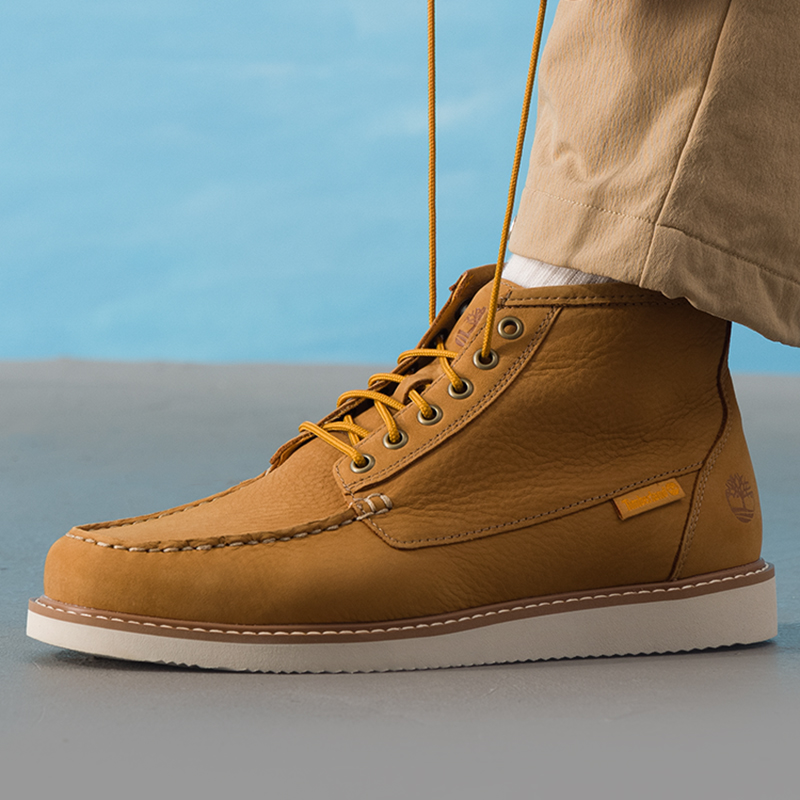 Timberland添柏岚中帮靴男鞋秋季新款户外休闲鞋运动鞋靴子A6AZE