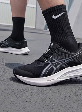 亚瑟士跑步鞋男鞋2025秋冬HYPER SPEED 5运动鞋网面减震训练跑鞋