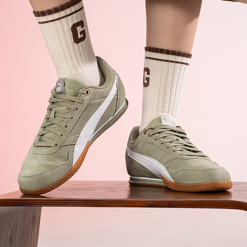 PUMA彪马女鞋2025新款翻毛皮复古休闲鞋低帮轻便鞋子运动鞋402673