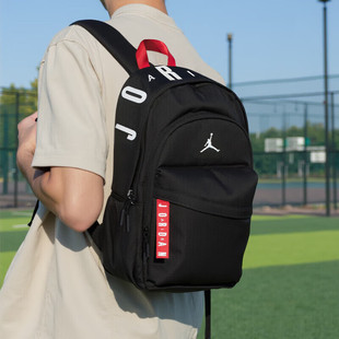 耐克NIKE男包女包25冬新款运动包旅游双肩包AJ飞人电脑包学生书包