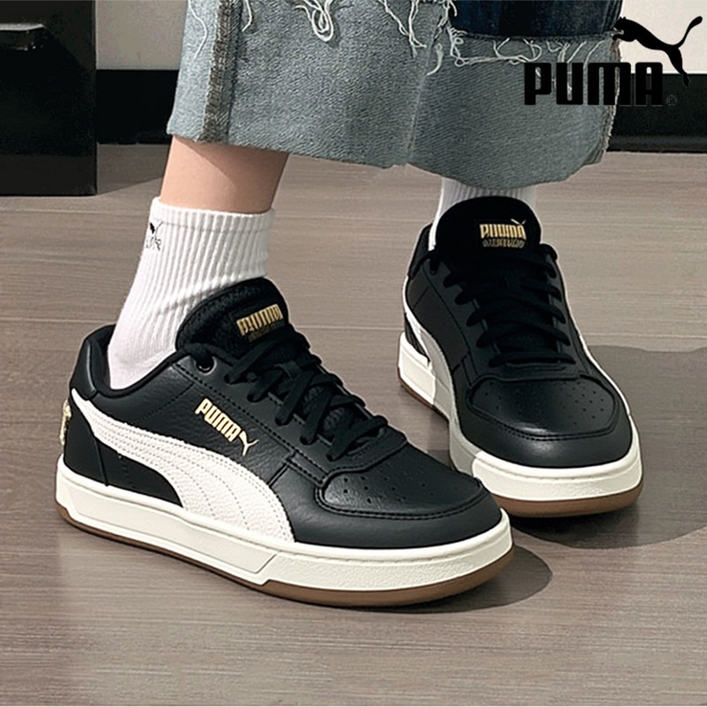 PUMA彪马板鞋男鞋女鞋2025秋季新款低帮厚底休闲鞋运动鞋潮395082