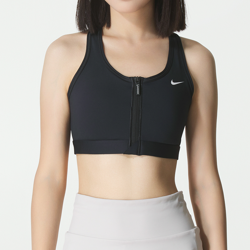 耐克NIKE女子健身训练内衣运动中强度支撑衬垫NIKE SWOOSH FN2732