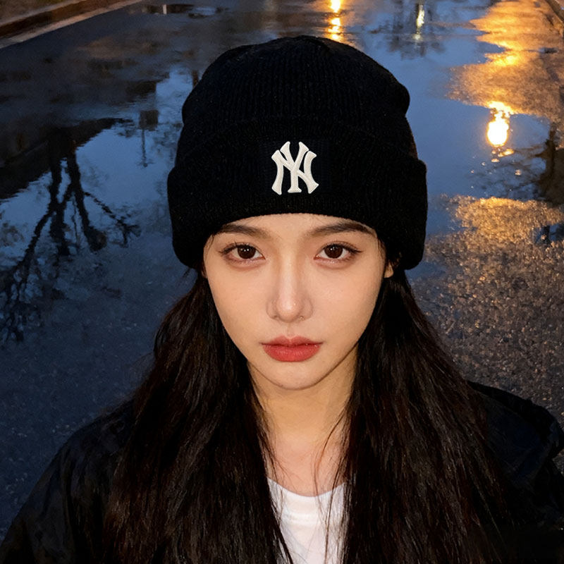 MLB针织帽女帽2025冬季新款保暖运动帽户外绒线毛线帽子3ABNBM256,运动包/户外包/配件,运动帽,淘宝优惠券,粉丝福利购,淘宝优惠卷