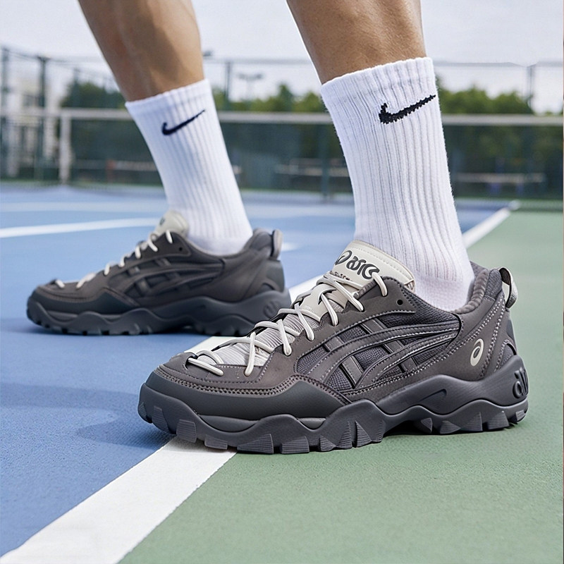 ASICS亚瑟士老爹鞋男鞋女鞋GEL-PICKAX复古运动鞋休闲鞋1203B026,运动鞋new,运动休闲鞋,淘宝优惠券,粉丝福利购,淘宝优惠卷