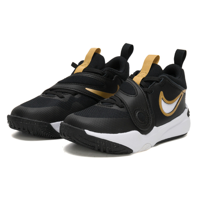 Nike耐克童鞋男童女童秋季新款休闲鞋魔术贴轻便篮球运动鞋DV8994