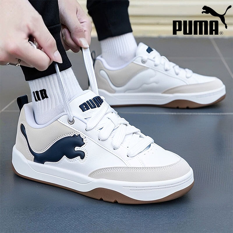 PUMA彪马板鞋男鞋女鞋2025冬季新款面包鞋休闲小白鞋运动鞋395022