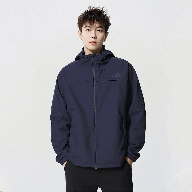 Adidas阿迪达斯正品保暖休闲运动加绒外套蓝紫色防风夹克男KA1306,运动服/休闲服装,运动茄克/外套,淘宝优惠券,粉丝福利购,淘宝优惠卷