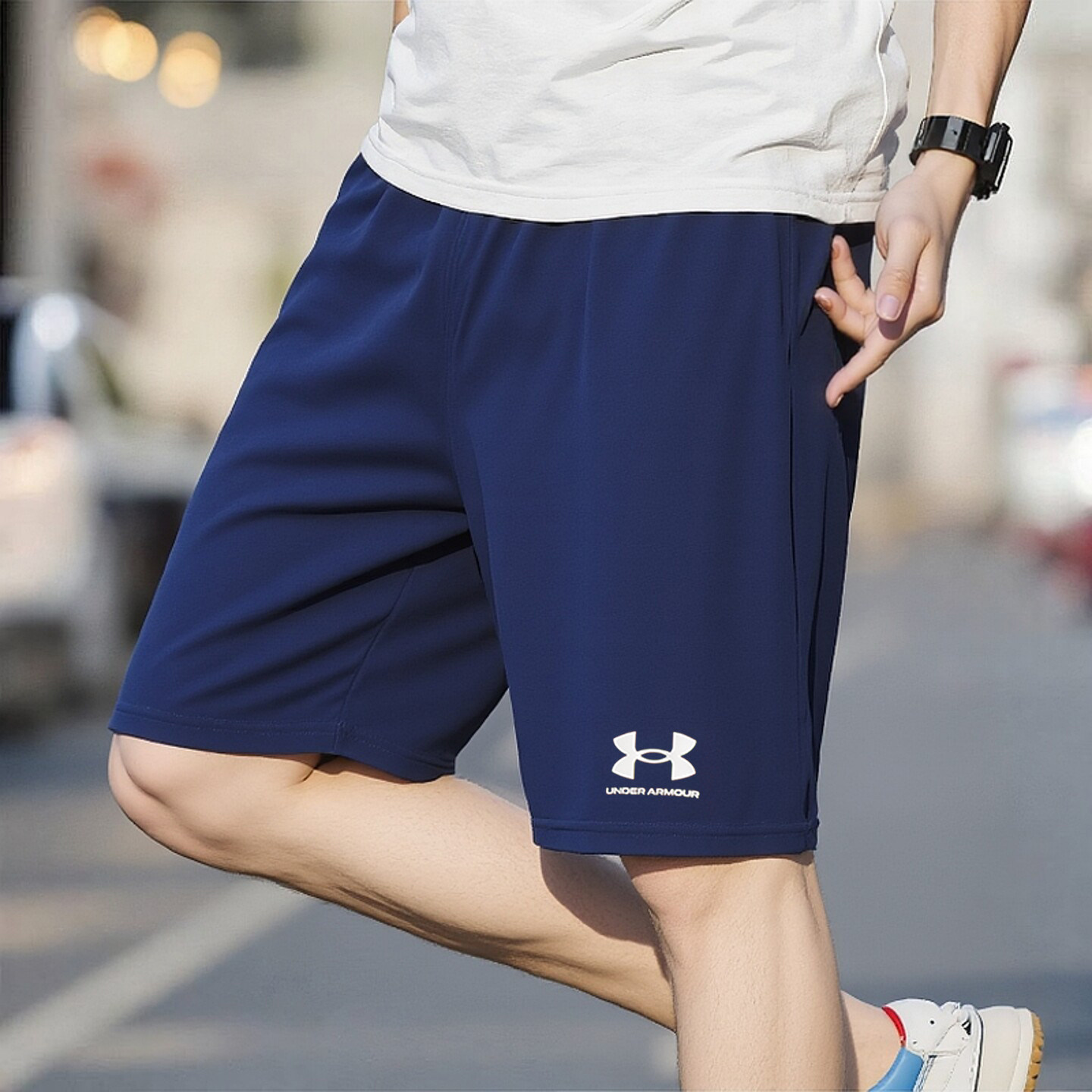 UA安德玛速干短裤男2026夏季新款男士跑步健身篮球沙滩五分运动