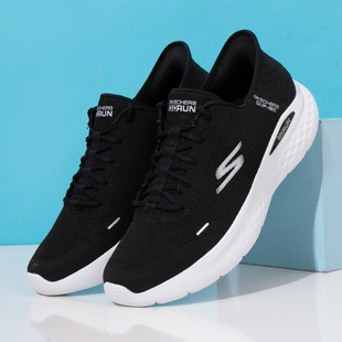 一脚穿健步鞋 闪穿鞋 软底运动鞋 斯凯奇男鞋 休闲鞋 新款 跑鞋 冬季