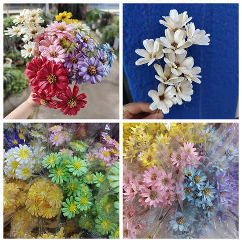 云南手工干花瓜子花家居装饰摆件