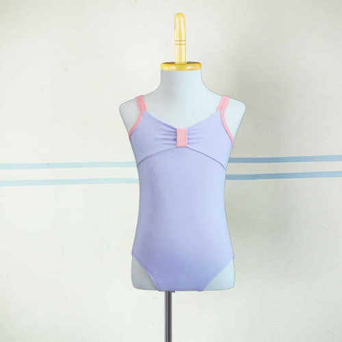 舞蹈服儿童练功服吊带中国民舞表演夏季专用考级芭蕾棉质分体套装