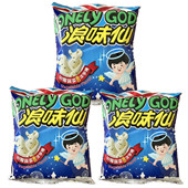 一份3袋 台湾旺旺浪味仙田园蔬菜口味洋芋卷32g酥脆儿童零嘴 包邮